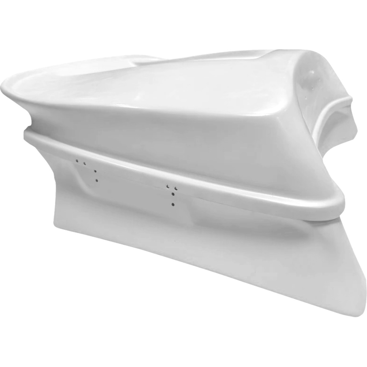 Paul Yaffe Bagger Nation #PYO:WTTP Tri-GlideTB - Wail Tail Tour Pack - Light Gray - Tri Glide