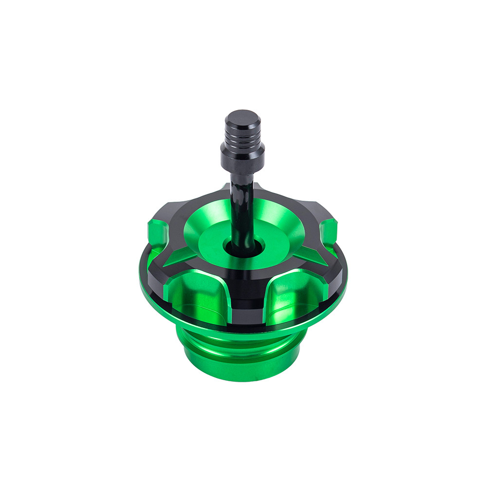 Axion Billet Aluminum Fuel Tank Gas Cap with Vent Hose for Harley Touring & Softail