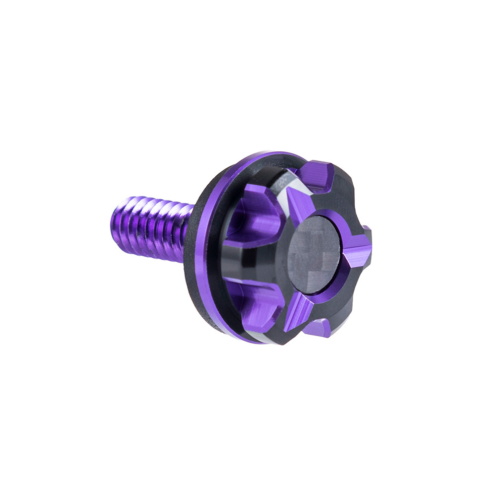 Axion CNC Machined Knurled Seat Bolt Kit for Harley – Billet 6061 Aluminum
