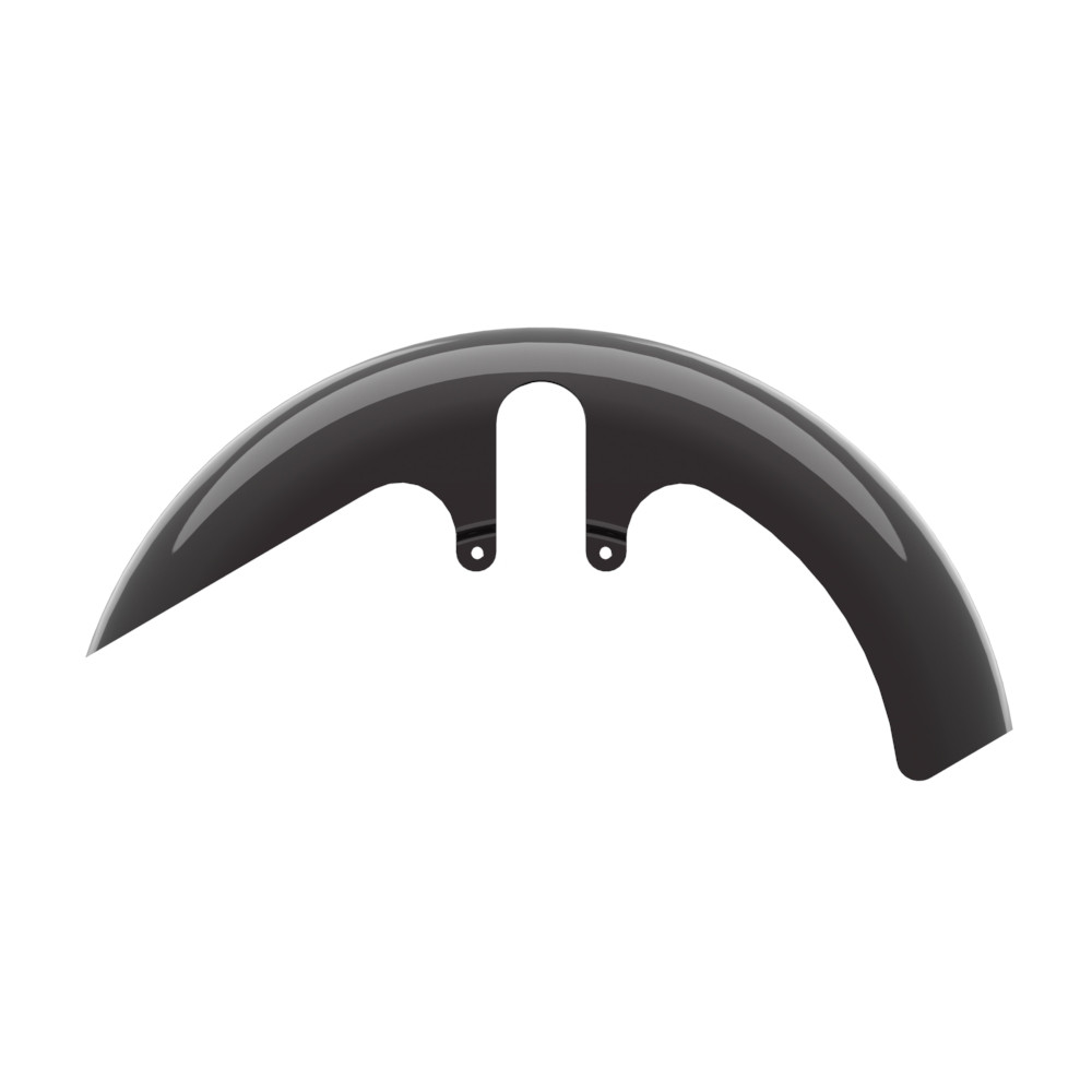 Color-Matched 18" Wide Fat Tire Front Fender for Harley Touring Models 2014-2023