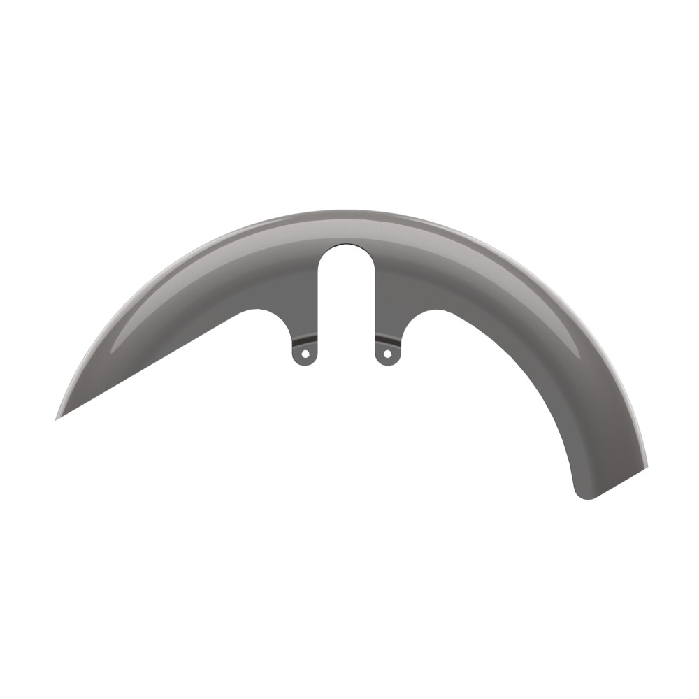 Color-Matched 18" Wide Fat Tire Front Fender for Harley Touring Models 2014-2023