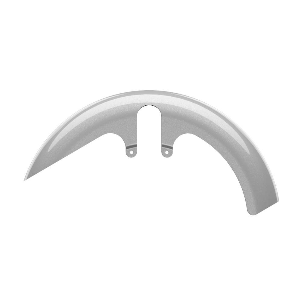 Color-Matched 18" Wide Fat Tire Front Fender for Harley Touring Models 2014-2023