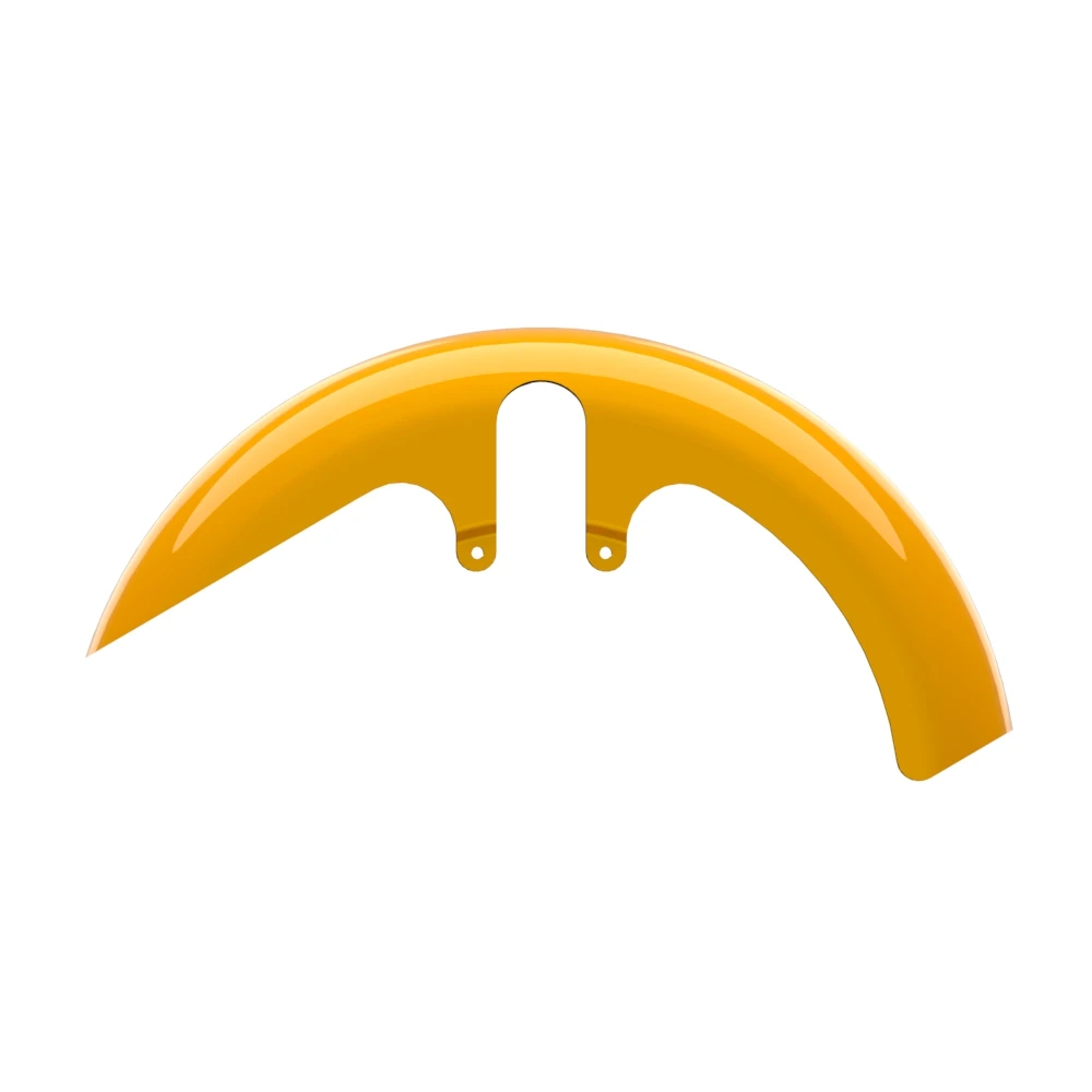 Color-Matched 18" Wide Fat Tire Front Fender for Harley Touring Models 2014-2023