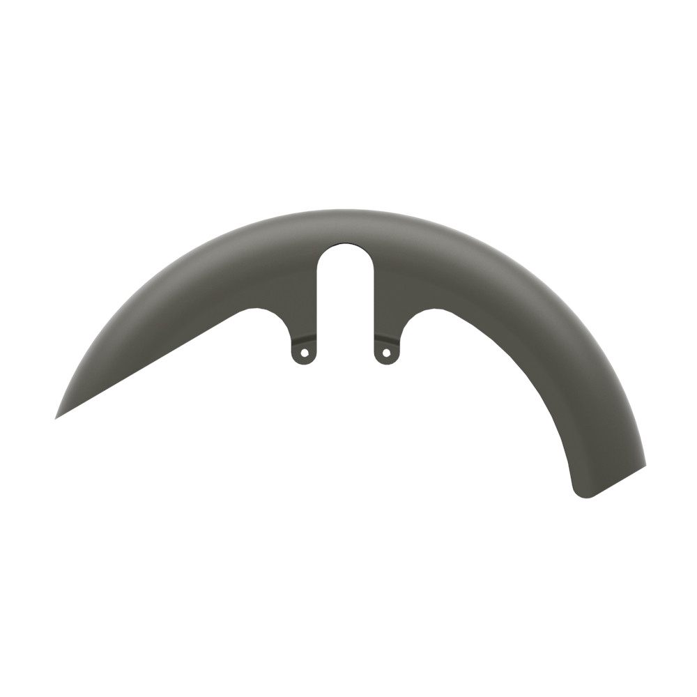 Color-Matched 18" Wide Fat Tire Front Fender for Harley Touring Models 2014-2023