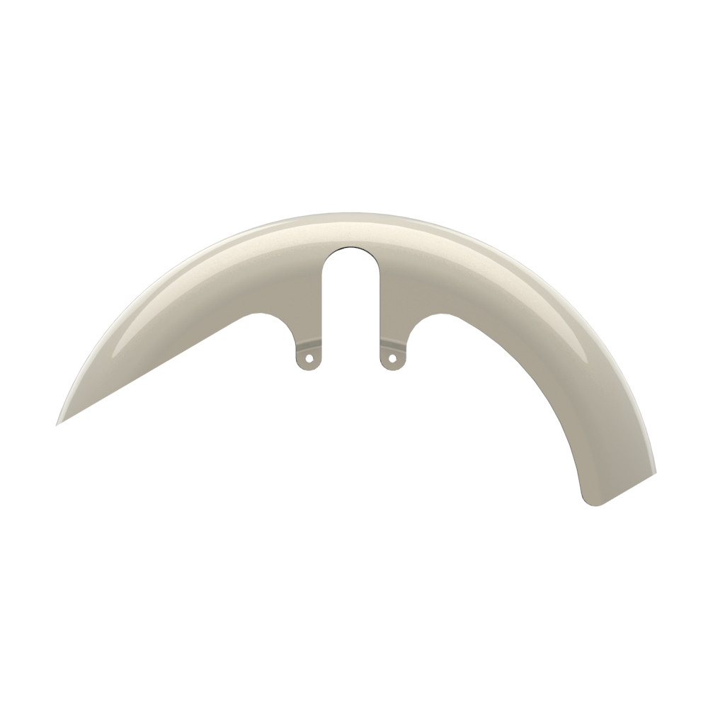 Color-Matched 18" Wide Fat Tire Front Fender for Harley Touring Models 2014-2023