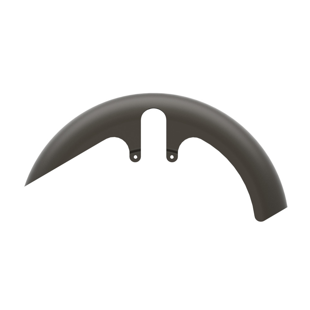 Color-Matched 18" Wide Fat Tire Front Fender for Harley Touring Models 2014-2023