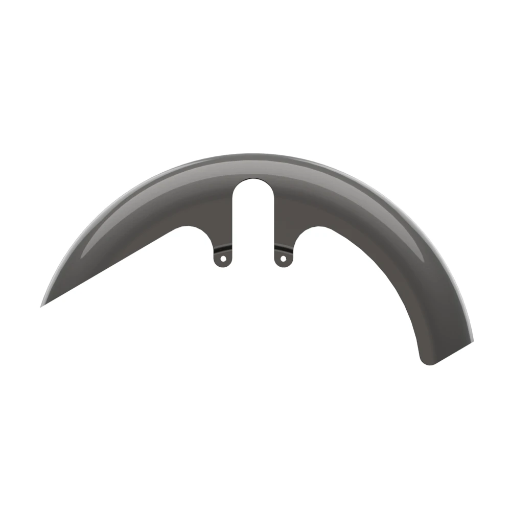 Color-Matched 18" Wide Fat Tire Front Fender for Harley Touring Models 2014-2023