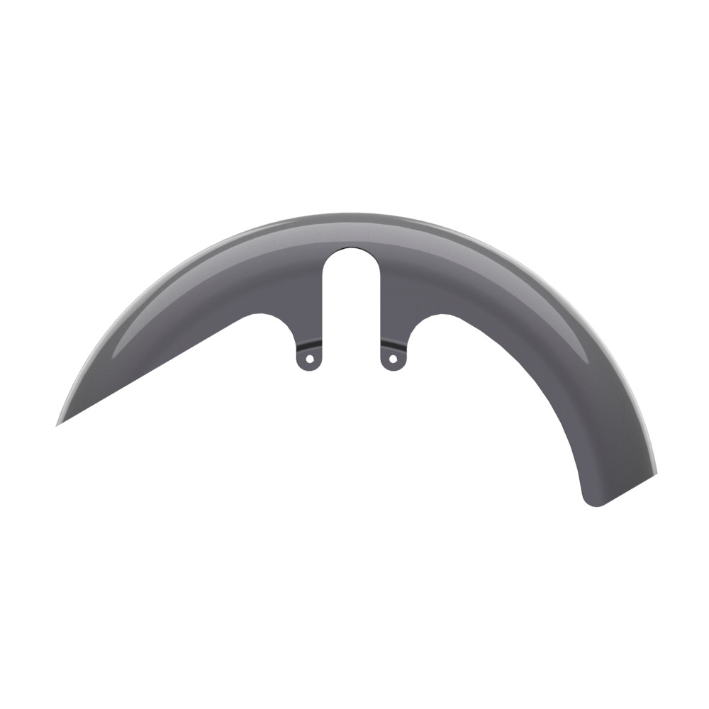 Color-Matched 18" Wide Fat Tire Front Fender for Harley Touring Models 2014-2023