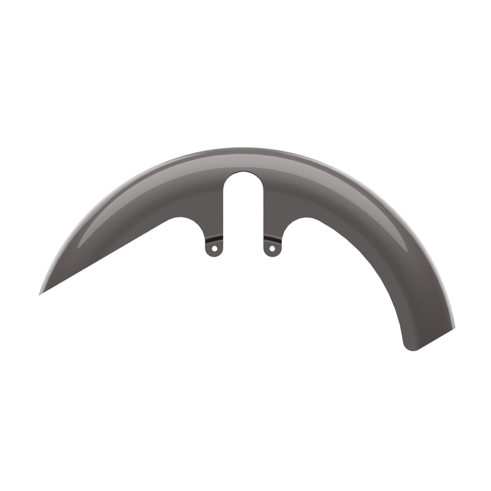 Color-Matched 18" Wide Fat Tire Front Fender for Harley Touring Models 2014-2023