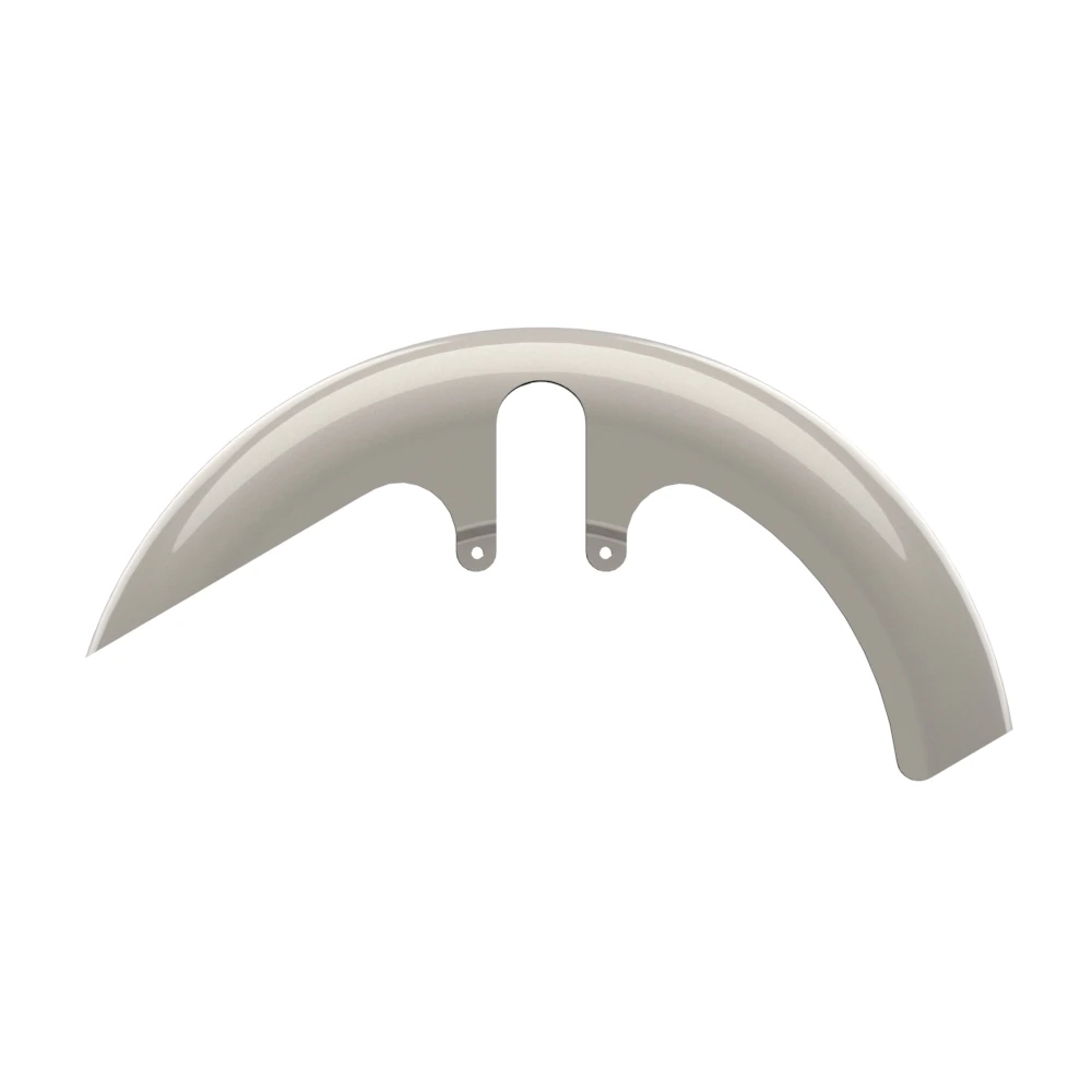 Color-Matched 18" Wide Fat Tire Front Fender for Harley Touring Models 2014-2023