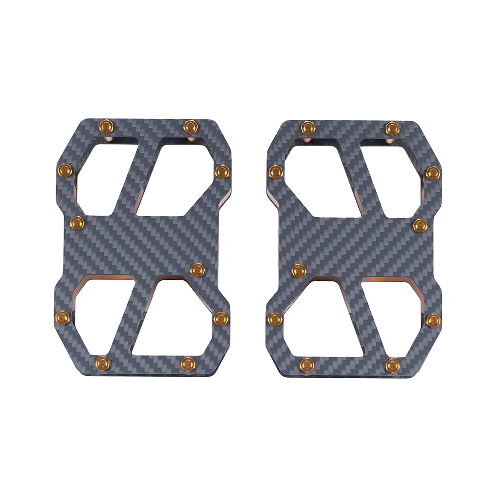 Axion CarbonGrip Carbon Fiber Short Floor Board Pegs For Harley Softail & Dyna