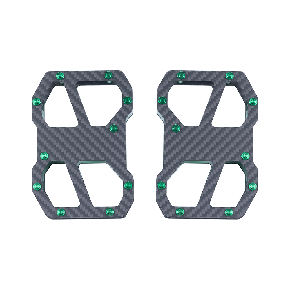 Axion CarbonGrip Carbon Fiber Short Floor Board Pegs For Harley Softail & Dyna