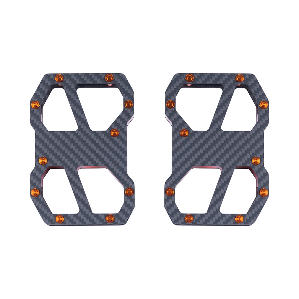 Axion CarbonGrip Carbon Fiber Short Floor Board Pegs For Harley Softail & Dyna