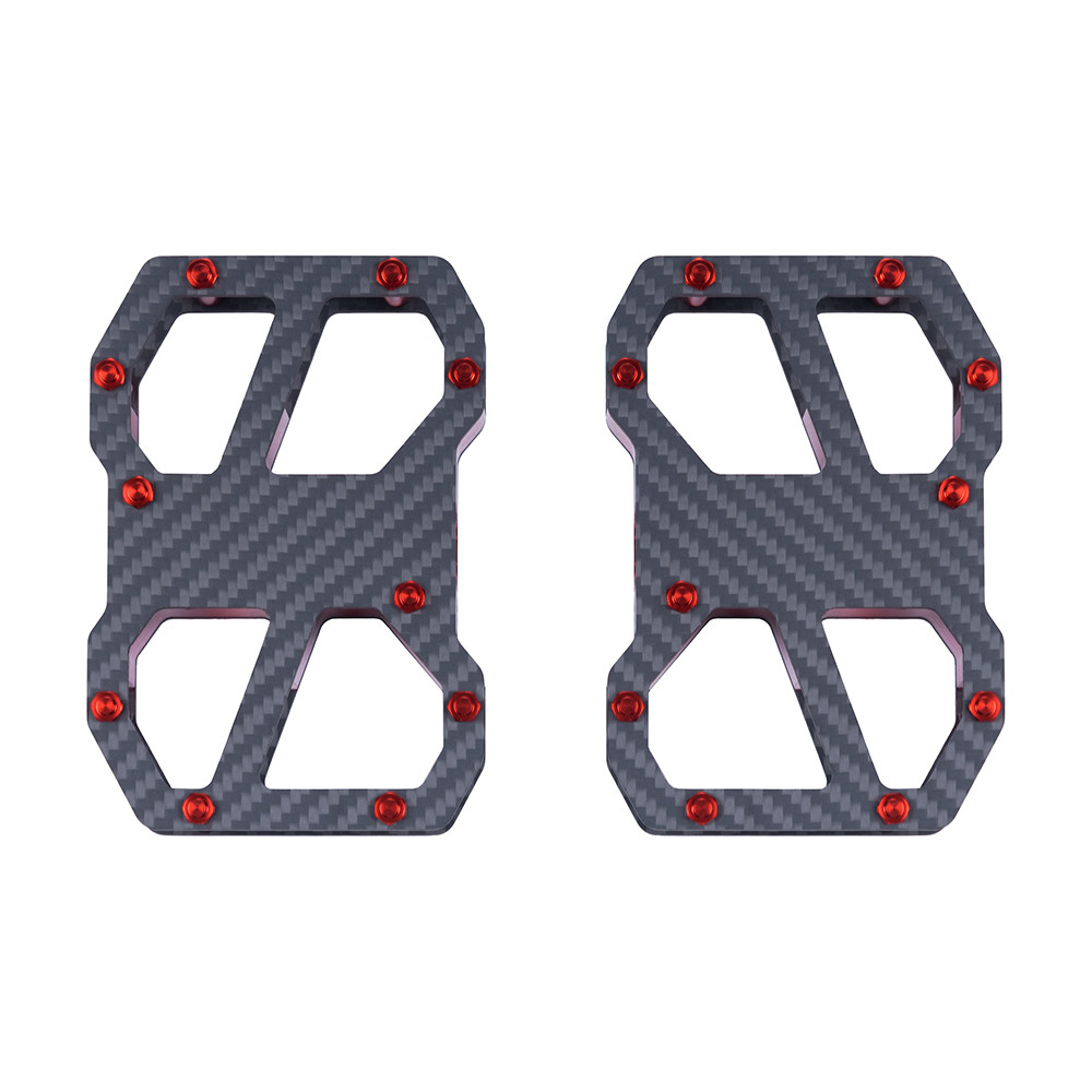 Axion CarbonGrip Carbon Fiber Short Floor Board Pegs For Harley Softail & Dyna