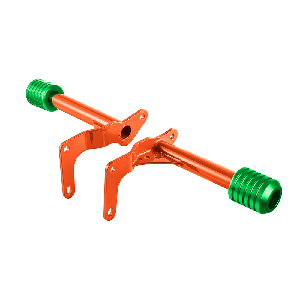 ProTek Performance Rear Crash Bar with Sliders for Harley M8 Softail