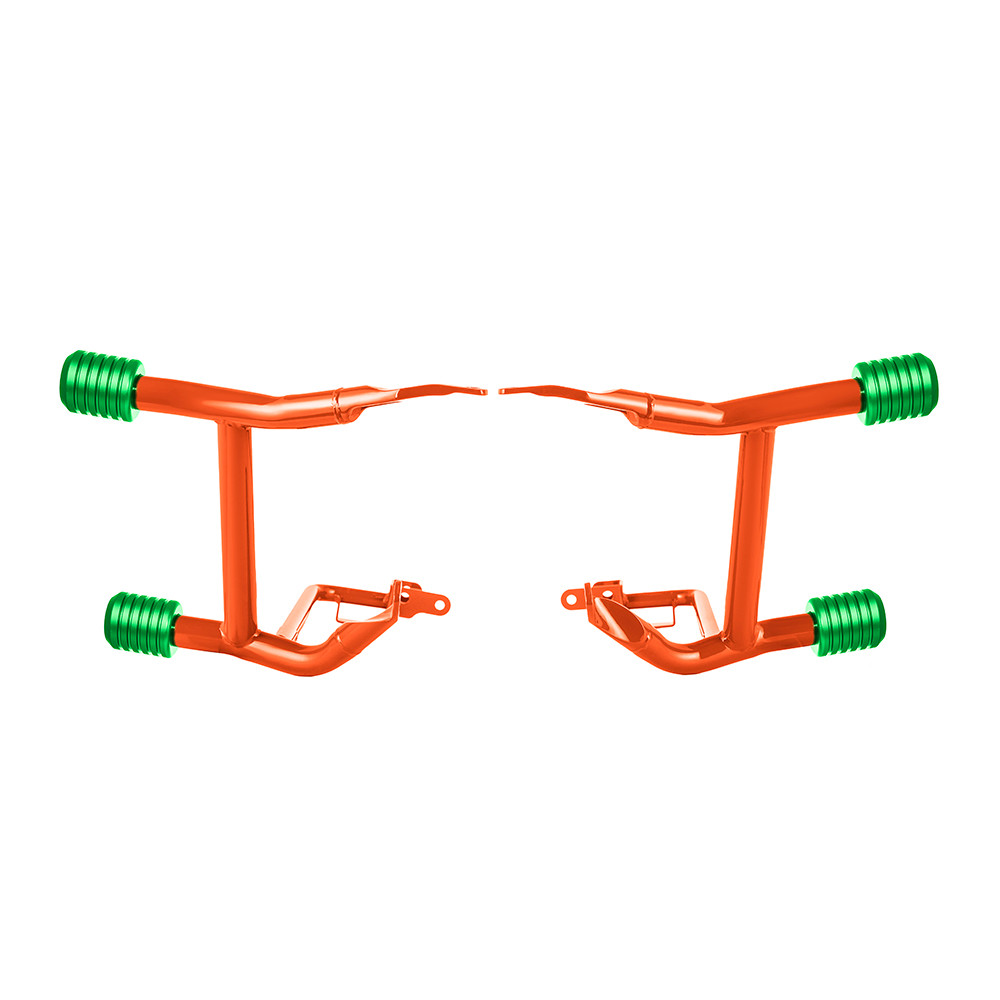 ProTek Rear Performance Crash Bar Saddlebags Guards for '14-'26 Harley Touring
