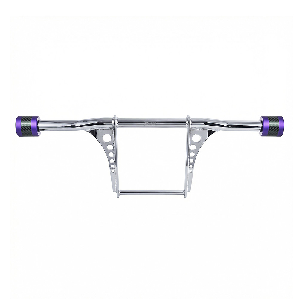 Chrome ProTek Front Performance Crash Bar for '18- '26 Harley Low Rider/ S/ ST, Street Bob, Fatbob, Sport Glide, Softail Standard