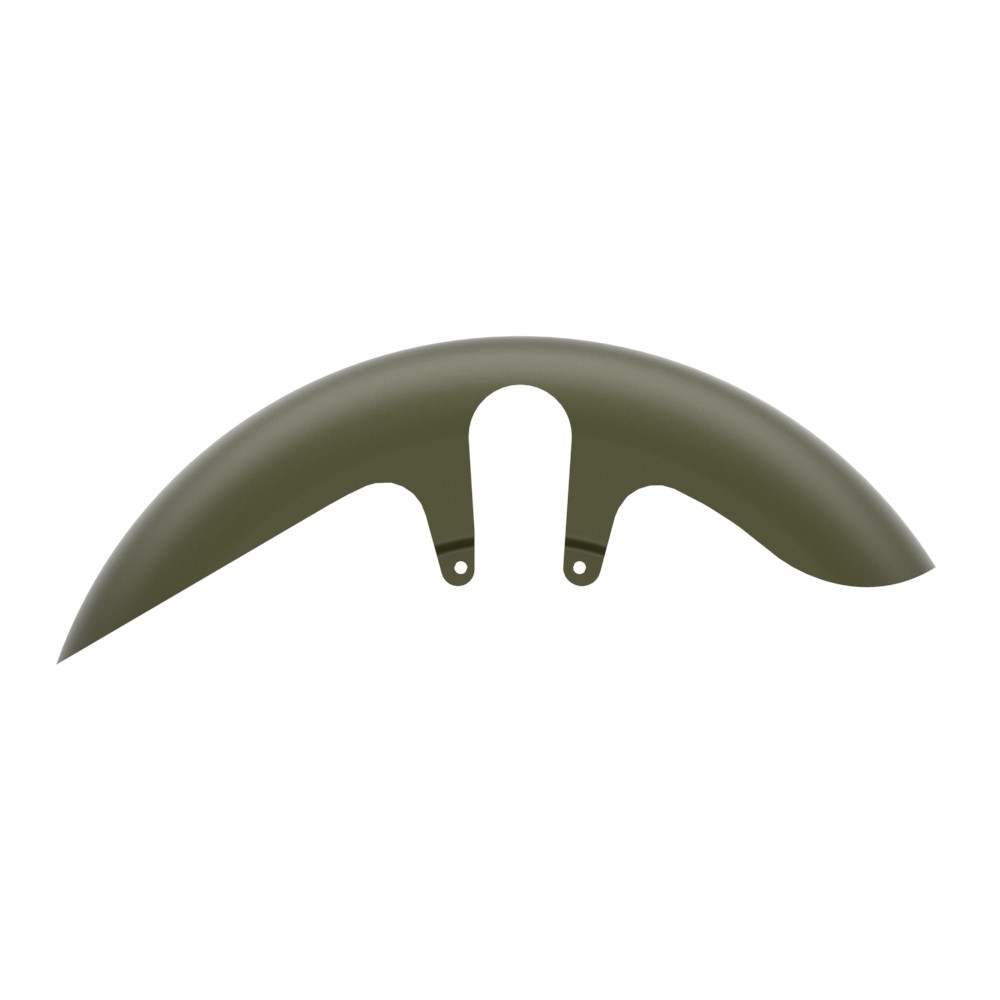 Shorty Performance 18" Wide Fat Tire Front Fender for 2014-2023 Harley Touring Models