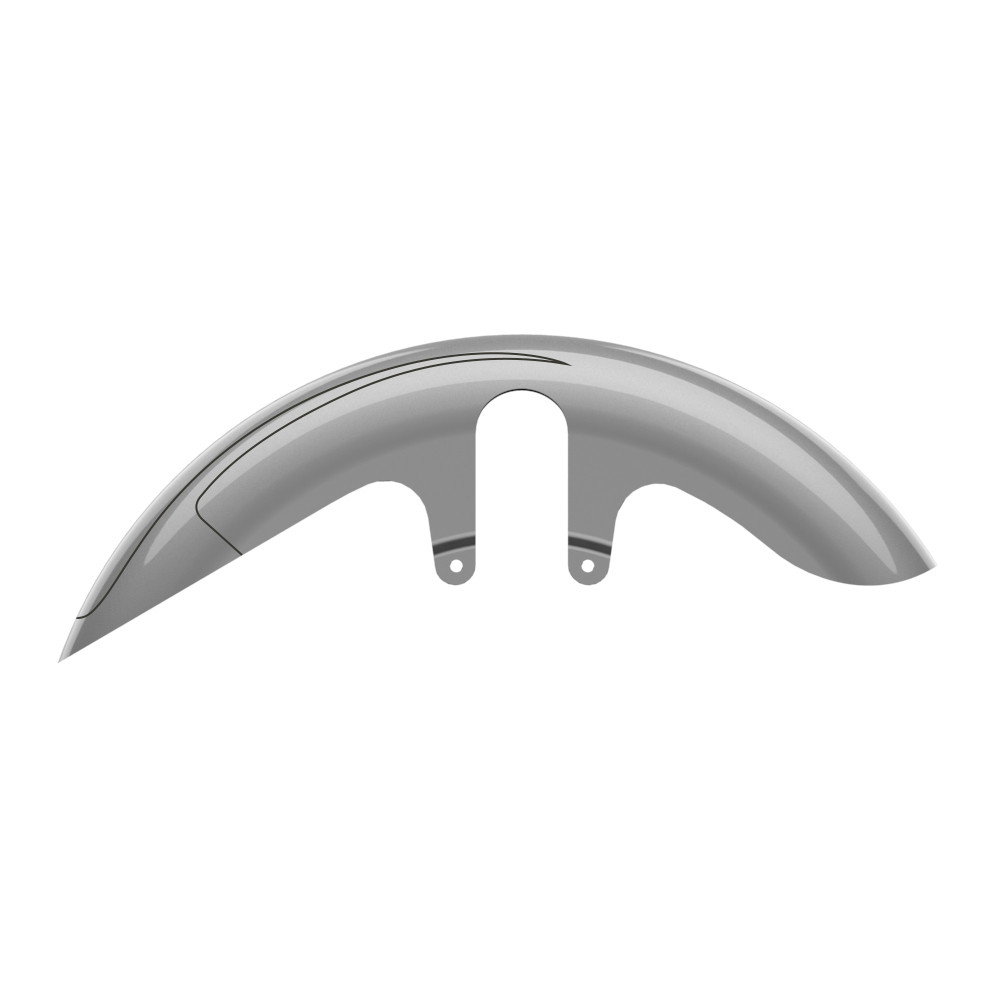 Shorty Performance 18" Wide Fat Tire Front Fender for 23.5Up Harley Touring Models