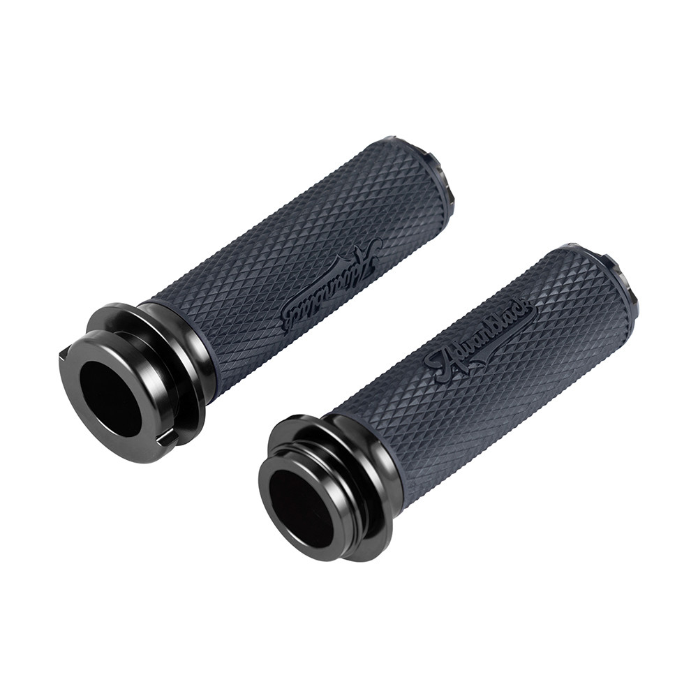 Advanblack AXION Performance Grips for Harley Touring, Softail | Cable & Throttle-by-Wire