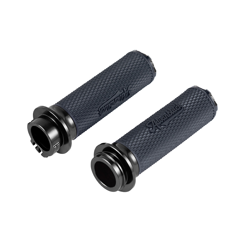 Advanblack AXION Performance Grips for Harley Touring, Softail | Cable & Throttle-by-Wire