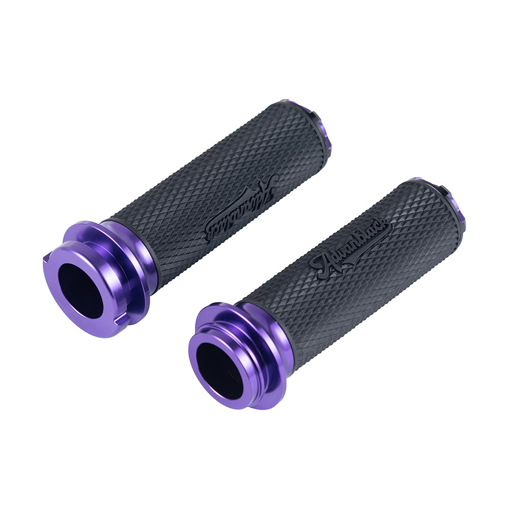 Advanblack AXION Performance Grips for Harley Touring, Softail | Cable & Throttle-by-Wire