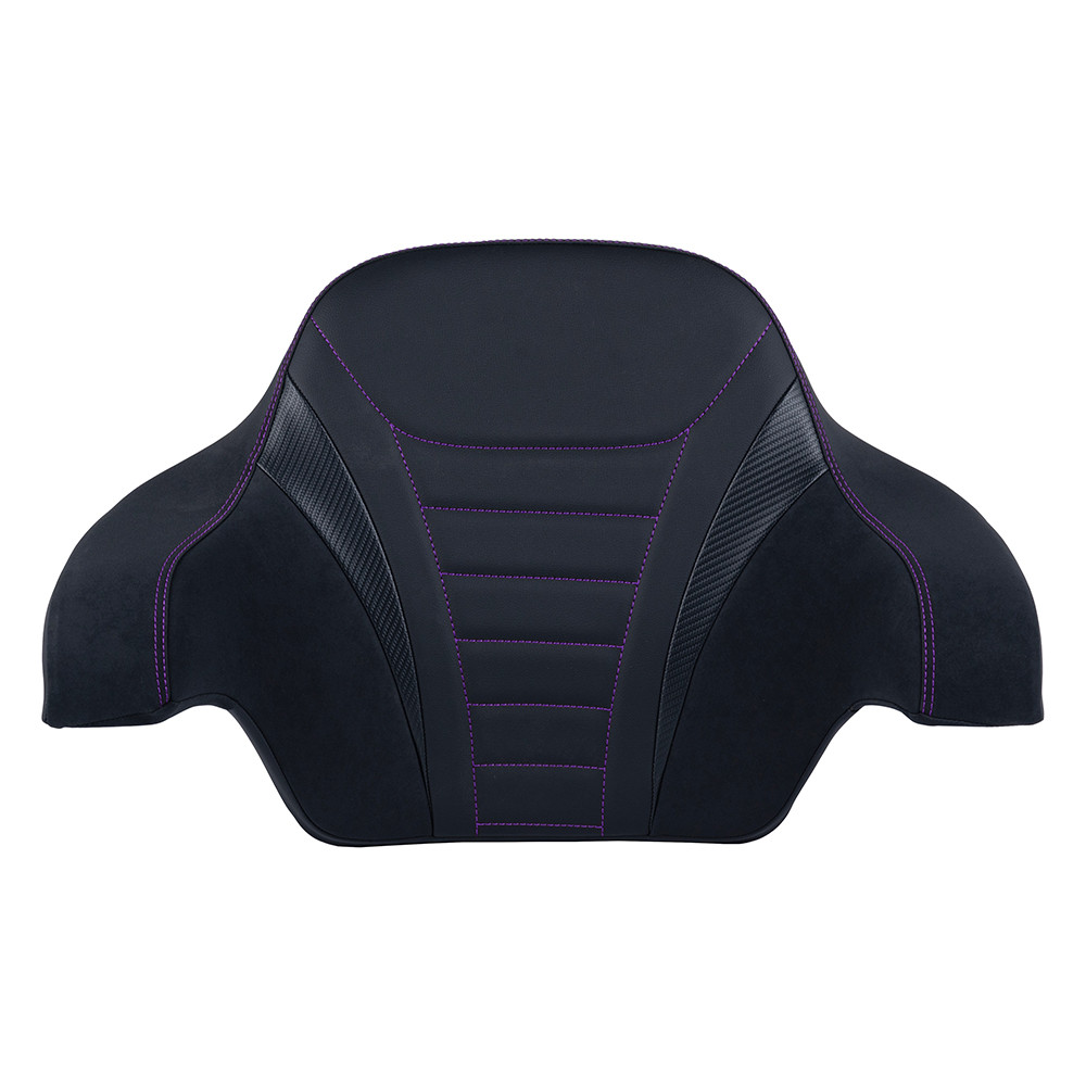 Advanblack Legacy Grand Wrap Around King Backrest for 2014-later Harley Touring King Rear Tour Trunk Pack