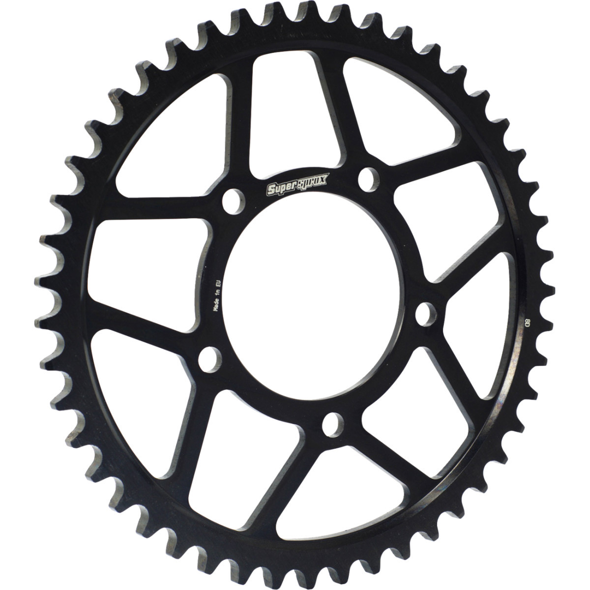 Supersprox #RFE-7080:51-BLK - Rear Sprocket - 51 Tooth - Black - Big Twin/Sportster