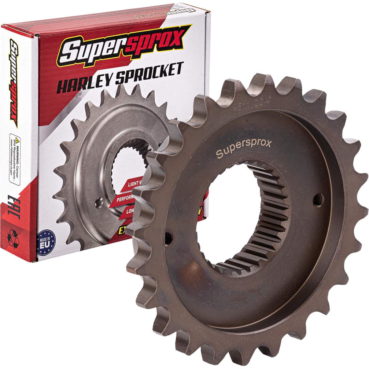 Supersprox #CST-2066:26.2 - Transmission Sprocket - 0" Offset - 6-Speed - 26 Tooth - Big Twin