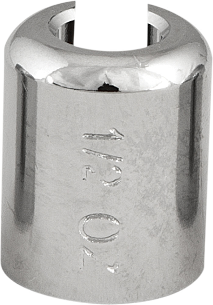 K&L #32-7092 - Spoked Wheel Weights Chrome 1/2 OZ 10/PK