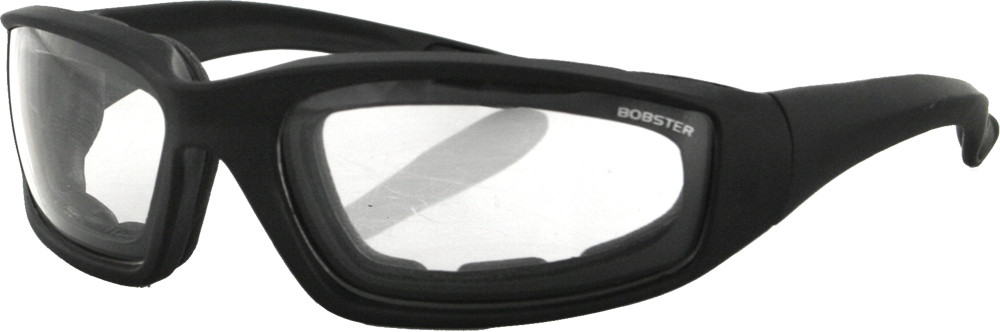Bobster #ES214C - Foamerz Sunglasses 2 Black W/Clear Lens