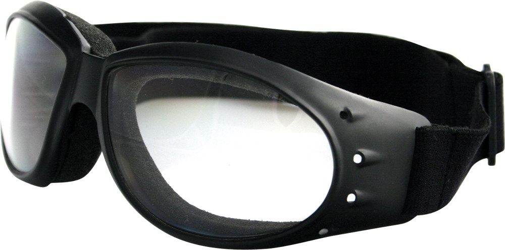 Bobster #BCA001C - Cruiser Sunglasses Black W/Clear Lens