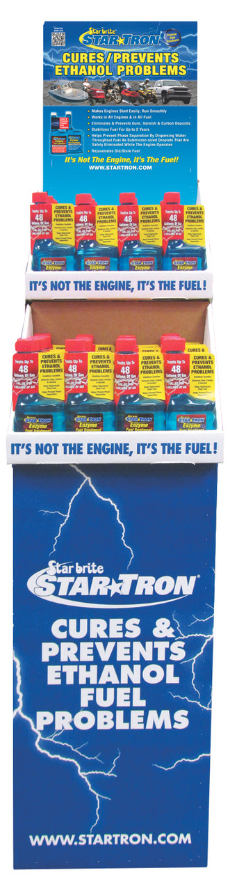 Star Brite #14649 - Enzyme Fuel Treatment 8OZ 48/PK W/Floor Display