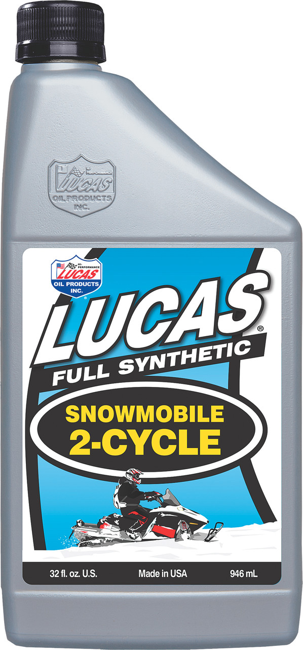 Lucas #10835 - Synthetic Snow Motor OIL 2T 32 OZ (6/Case Sold EA)