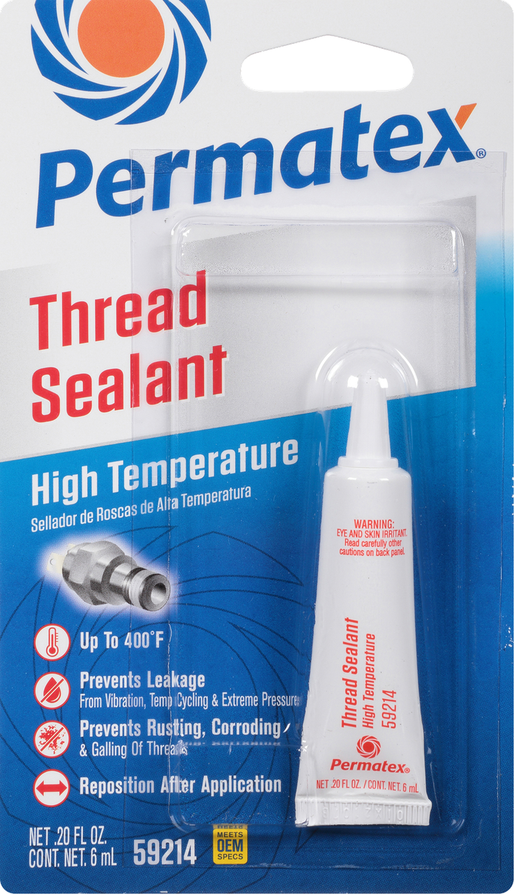 Permatex #59214 - High Temperature Thread Sealant 6ML