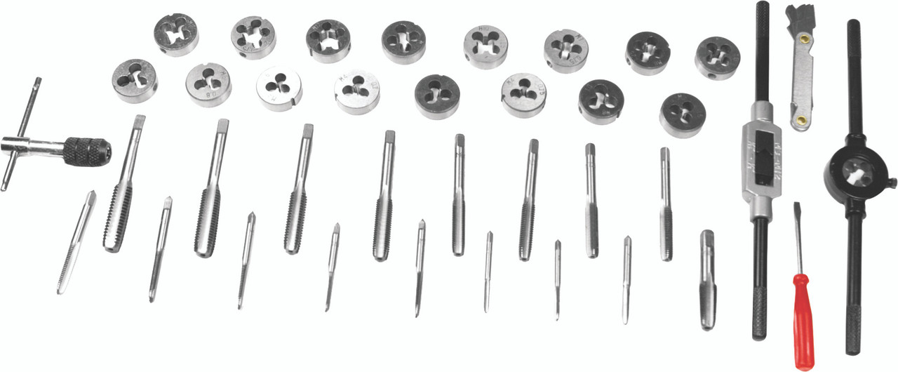 Performance Tool #W4001DB - 40 PC SAE TAP DIE SET