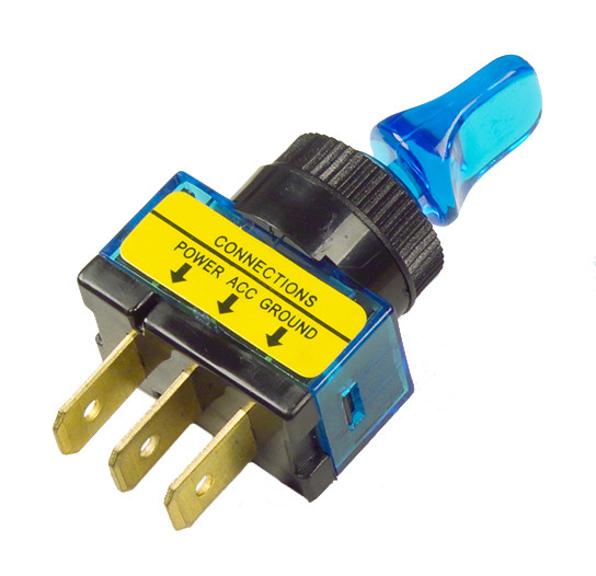 Grote #82-1912 - Toggle Switch Blue 20 AMP