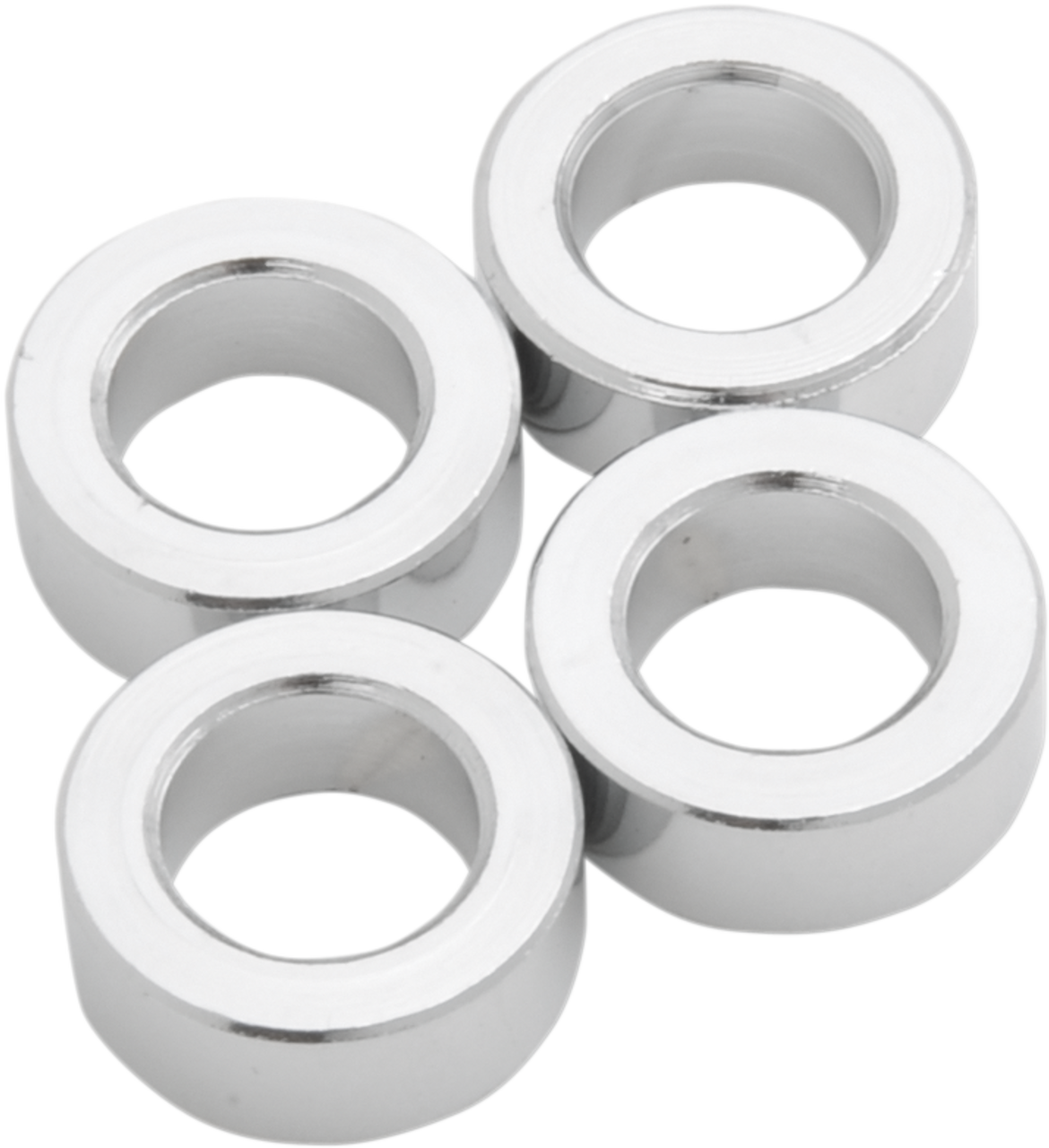 Chrome Turn Signal Spacers - 1/4" - 4 Pack