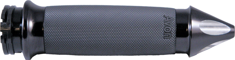 Avon #CC-86-AN-S-F-HT - Custom Contour Grips Spike Heated TBW Black