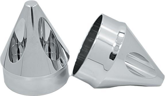 Avon #AXL-SPK-CH - Axle NUT Cover Spike Chrome 1"