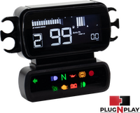Koso #BA080030 - D2 HUD Gauge `14-22 FLH FLT