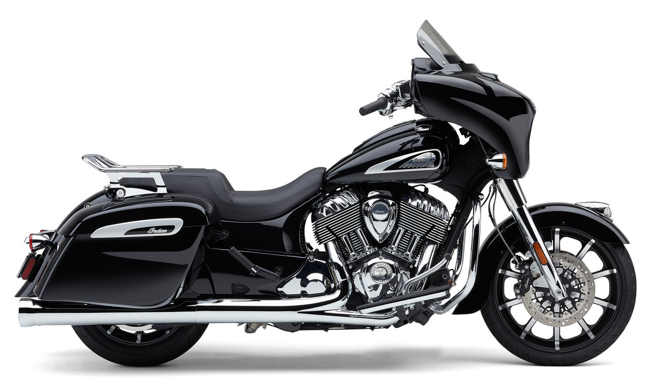 Cobra #5205 - 4" NH Slip-ons Chrome Indian Gen-1 BAG