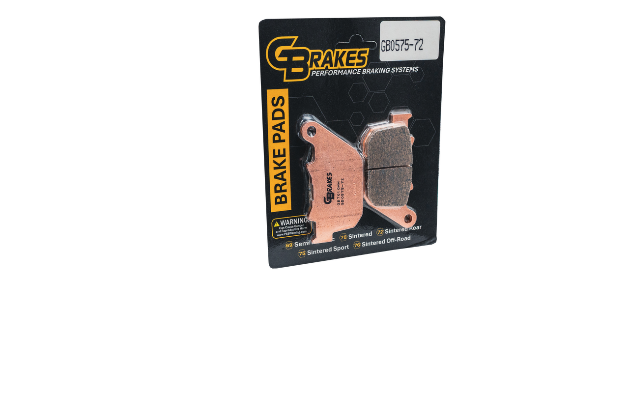 Gbrakes #GB0575-72 - Brake Pads HH Sintered Rear