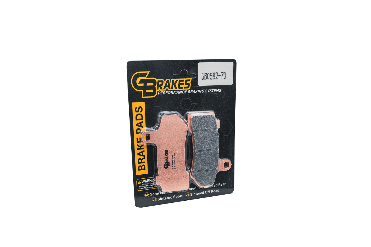 Gbrakes #GB0582-70 - Brake Pads HH Sintered FR/RR