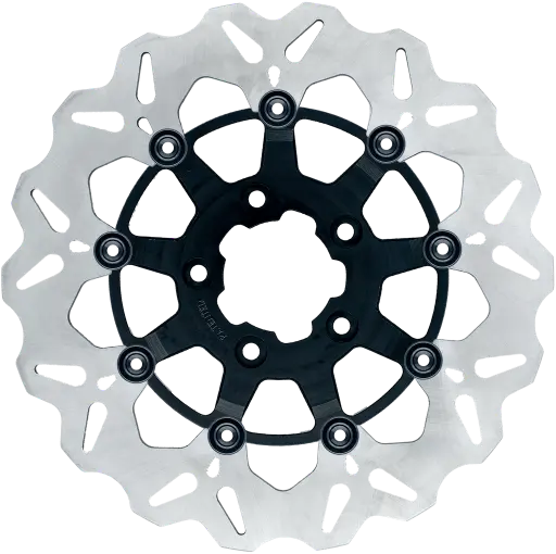Gbrakes #GBDU002 - Rotor 11.5" Floating Wave RR Black