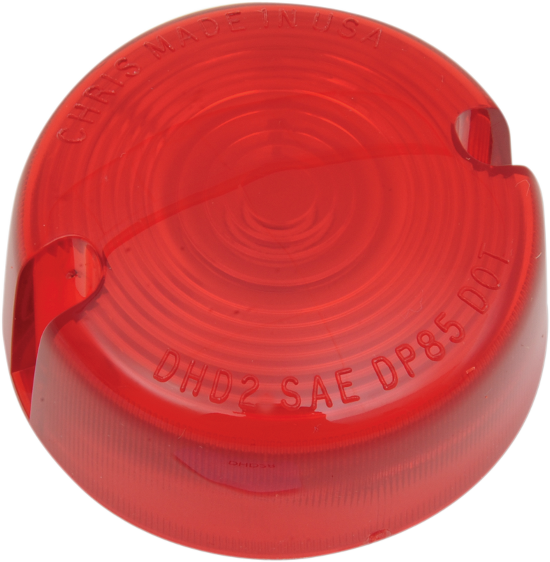 Rear Turn Signal Lens - Red - 86-99 FX