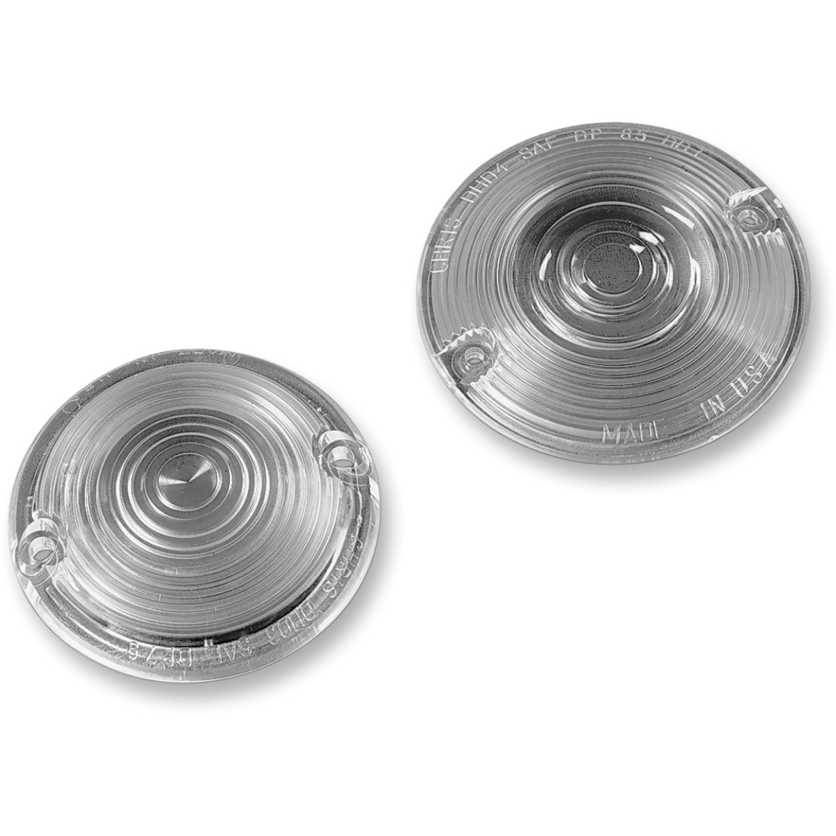 Chris Products #DHD3C - Turn Signal Lens - '63-'85 FL - Clear