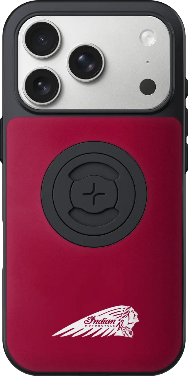 SP Connect #50804 - Indian Phone Case W/Headdress Iphone 17 PRO RED W/Logo