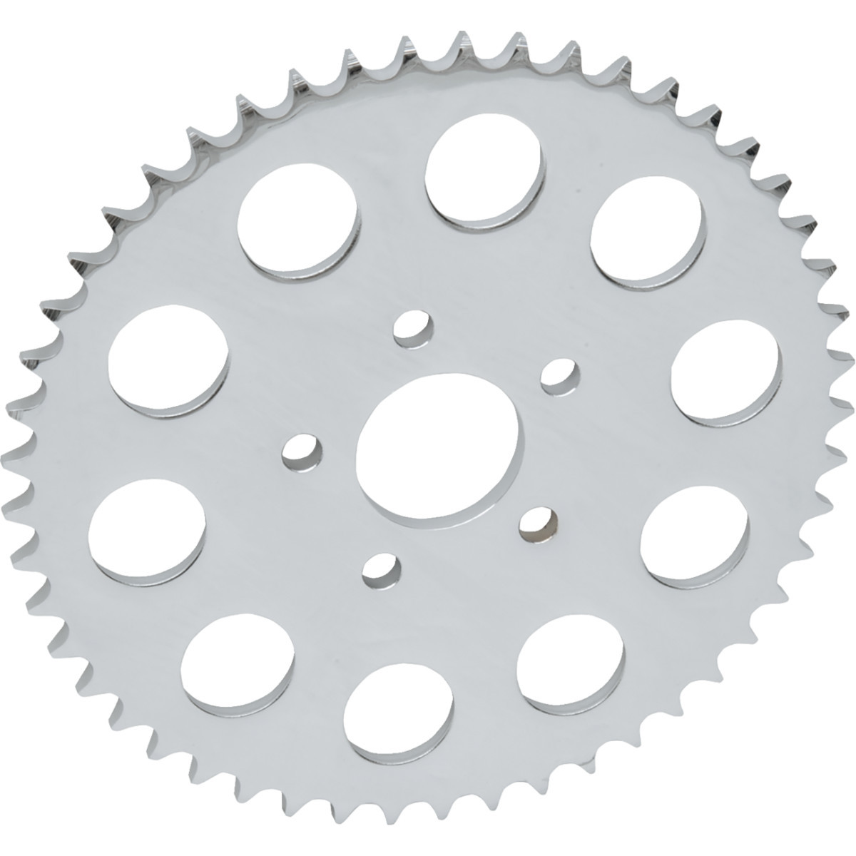 Drag Specialties - Rear Sprocket - Flat - 51 Tooth - Chrome - Big Twin