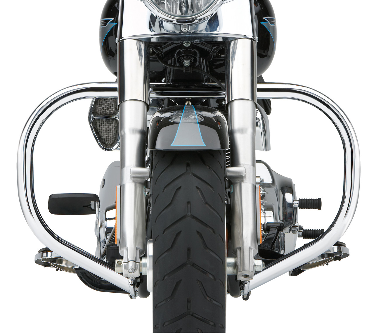 Cobra #601-2201 - Fatty Freeway Bars 1.5" Chrome FXD/B/C 91-17
